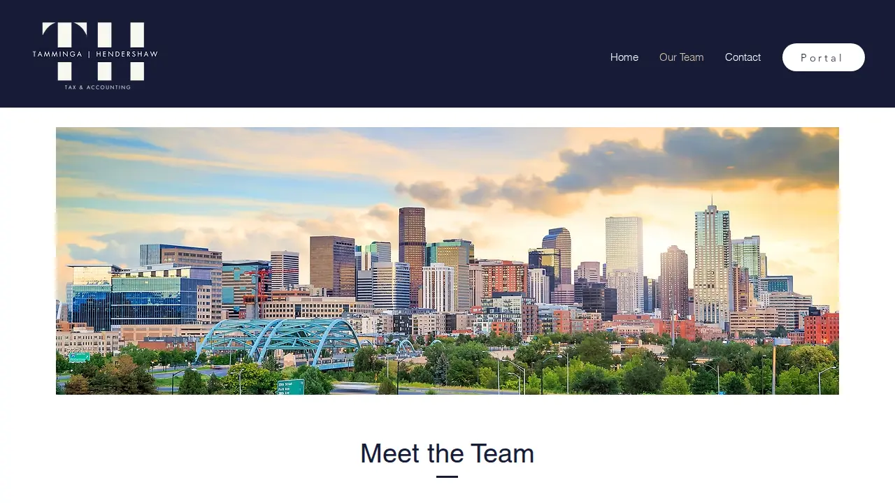 Tamminga Hendershaw Tax & Accounting page