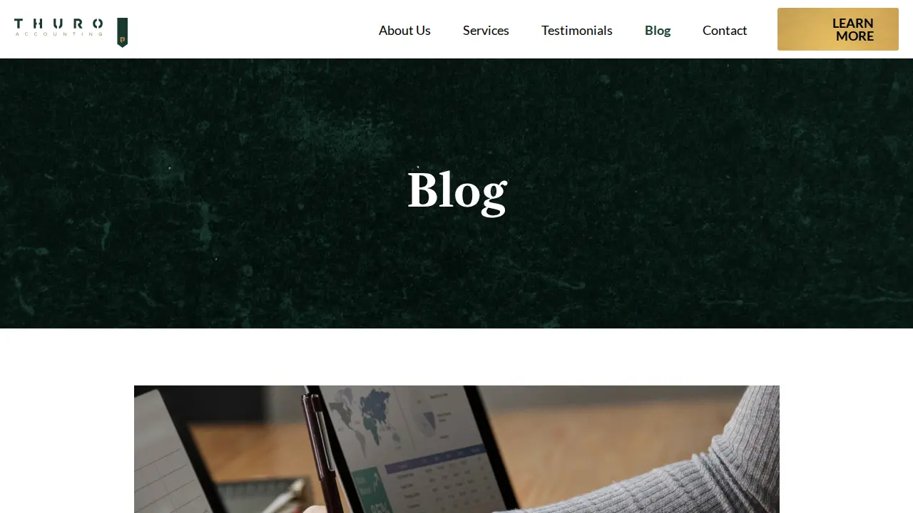 Vacation Rental Bookkeeping Service in Texas - Thuro Accounting page