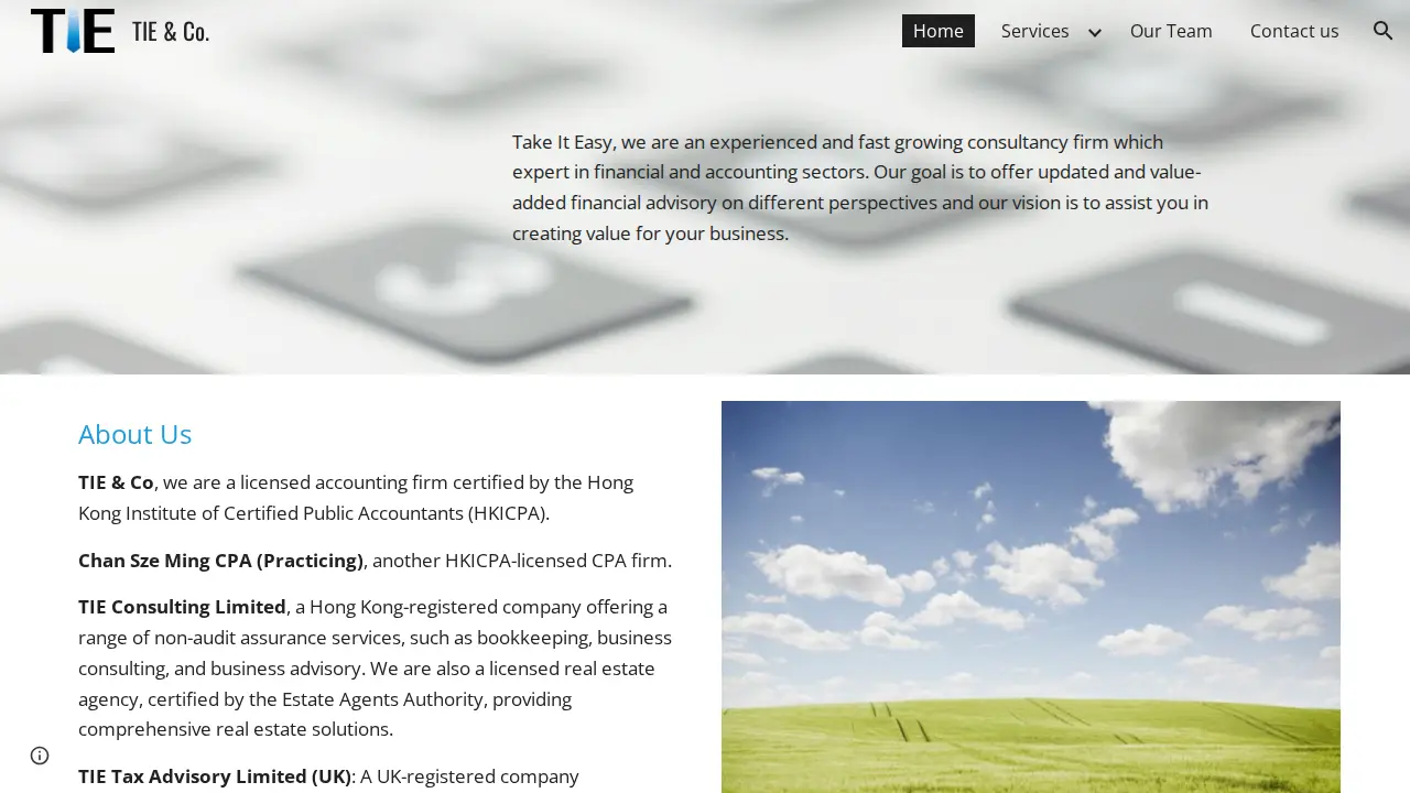 TIE & Co. page