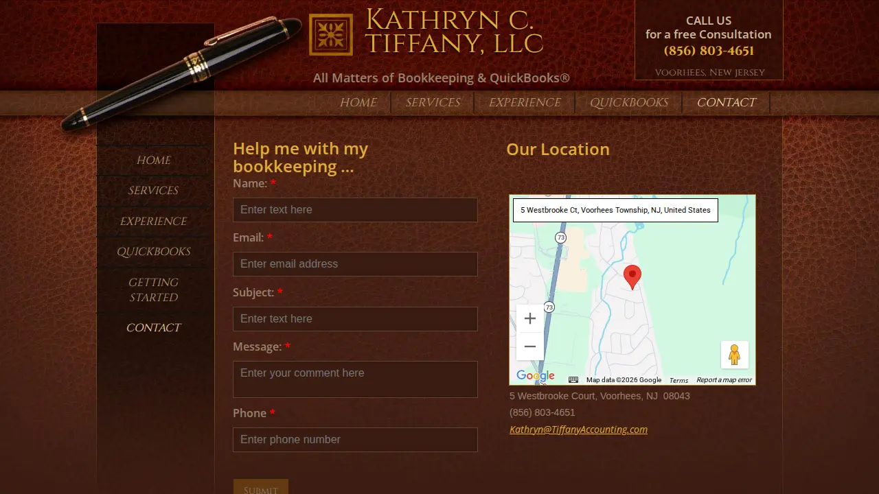 Kathryn C. Tiffany, LLC page