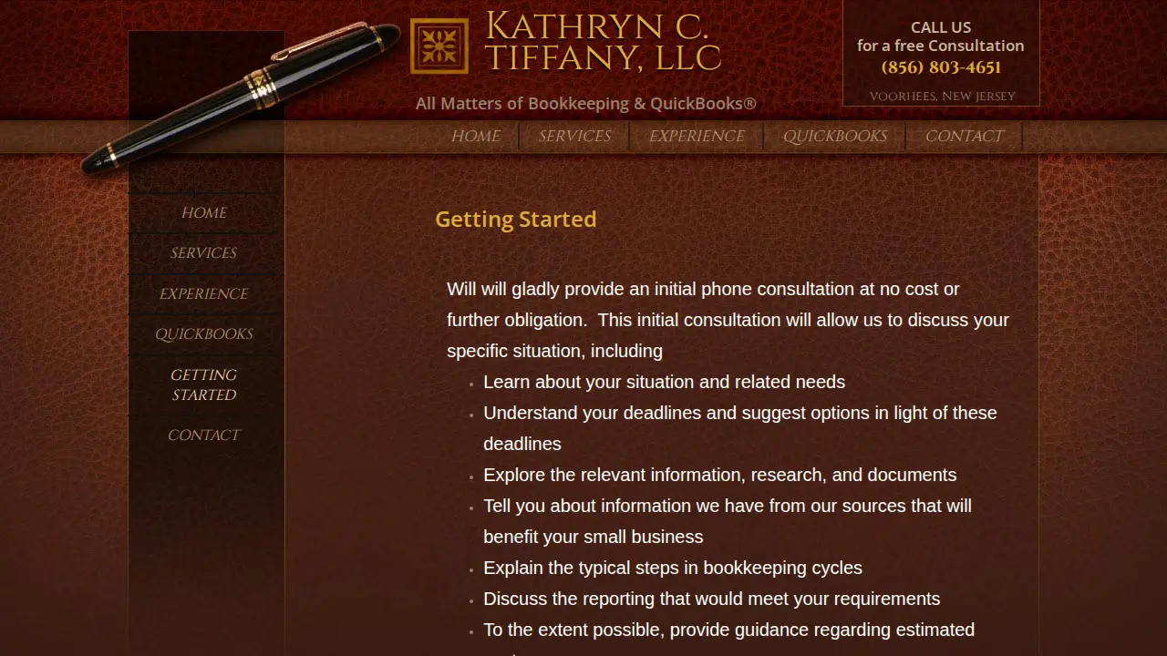 Kathryn C. Tiffany, LLC page
