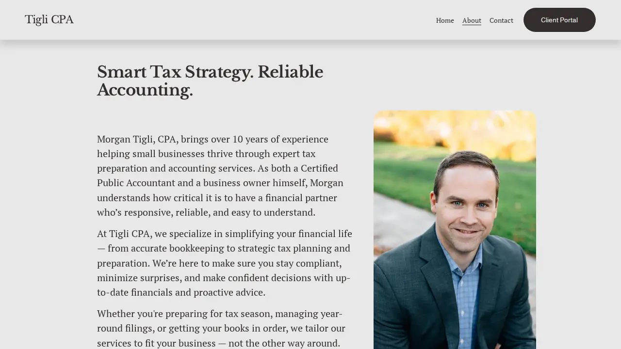 Tigli CPA page