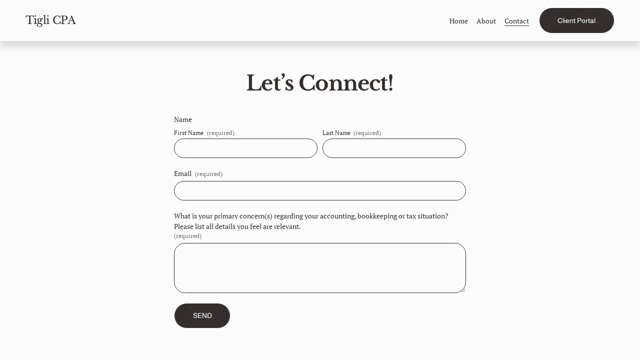 Tigli CPA page