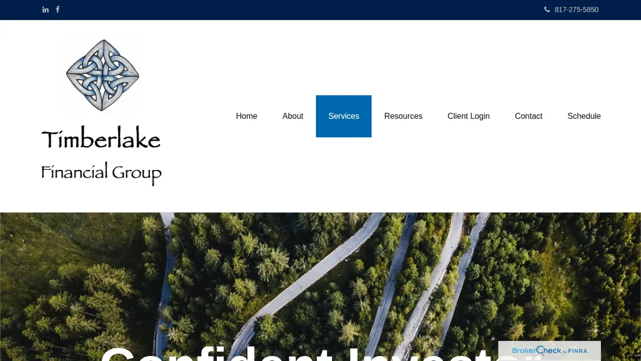 Timberlake Financial Group page