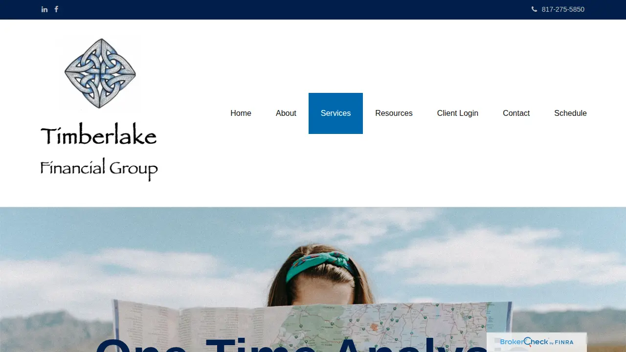 Timberlake Financial Group page