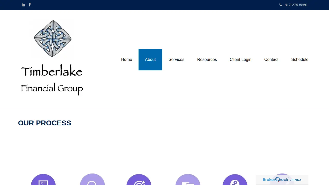 Timberlake Financial Group page