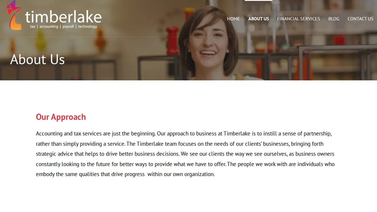 Timberlake & Associates, an M&M Financial Company page
