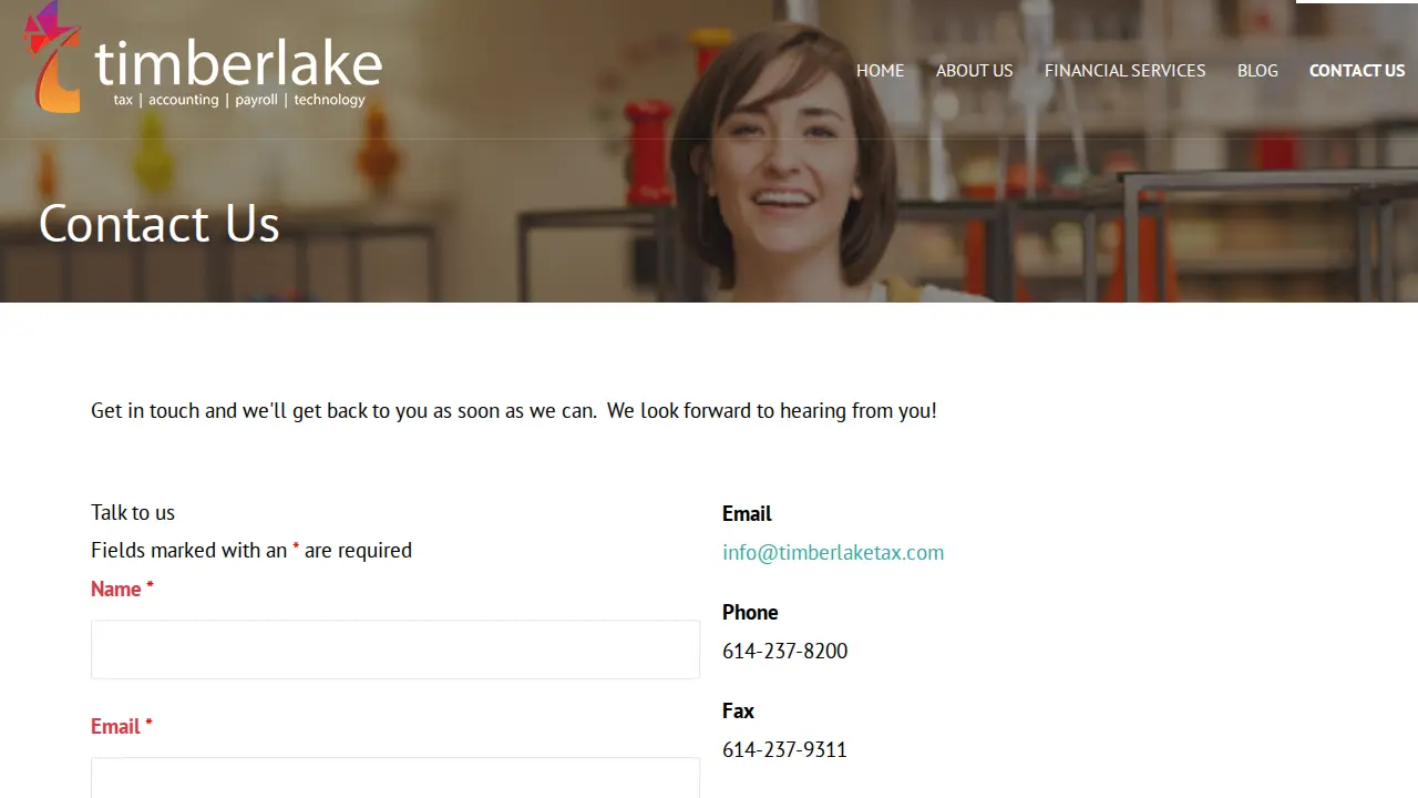 Timberlake & Associates, an M&M Financial Company page