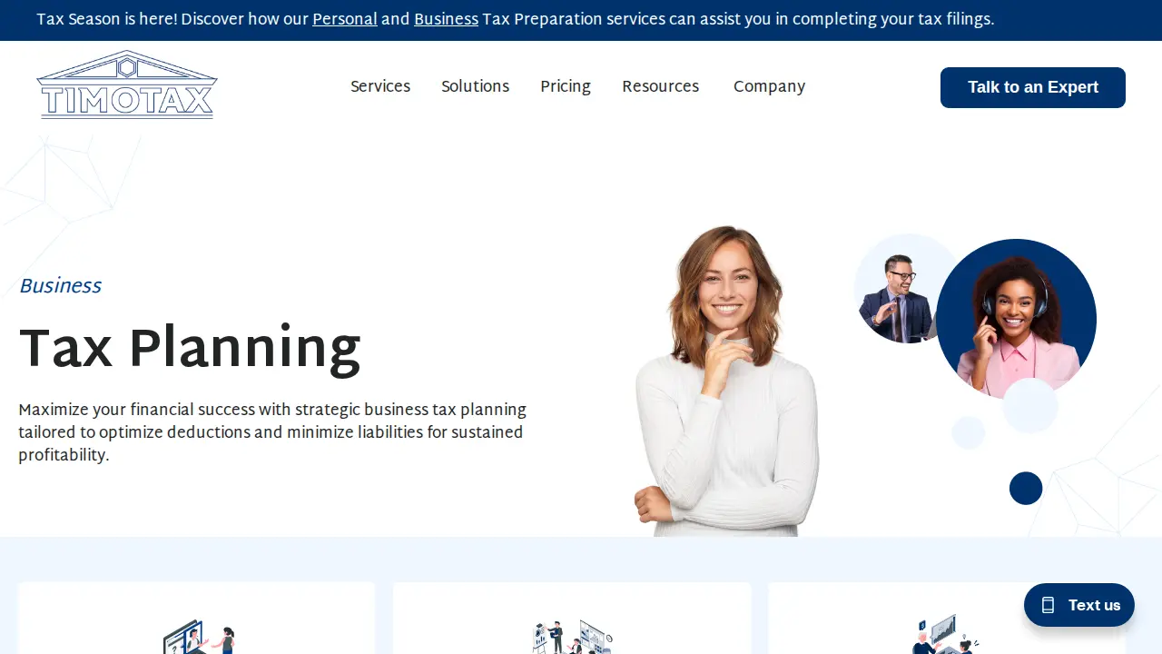 Timotheou & Associates, Corp. page