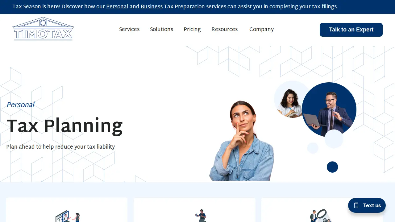 Timotheou & Associates, Corp. page