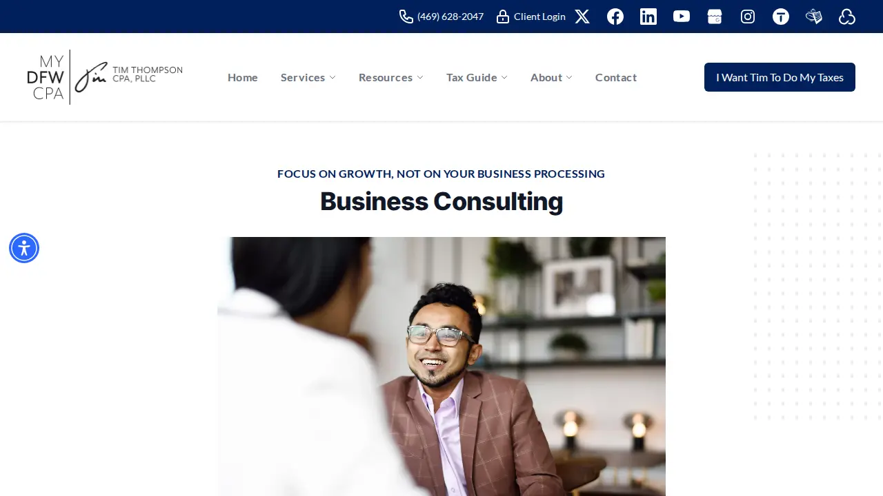 Tim Thompson CPA PLLC page
