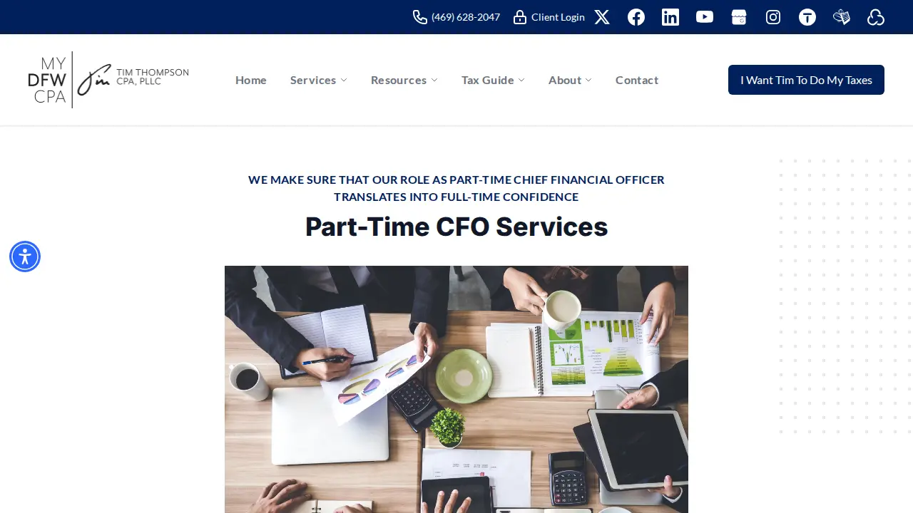 Tim Thompson CPA PLLC page