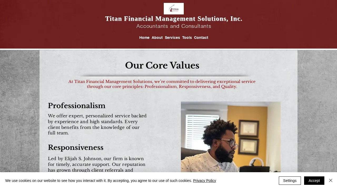 Titan Financial Management Solution Inc page