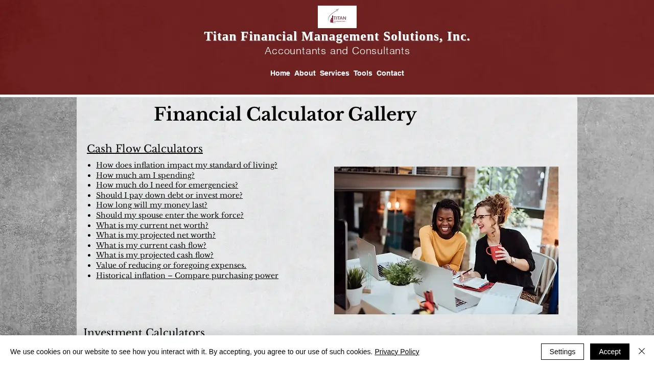 Titan Financial Management Solution Inc page