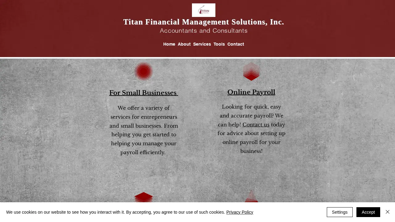 Titan Financial Management Solution Inc page
