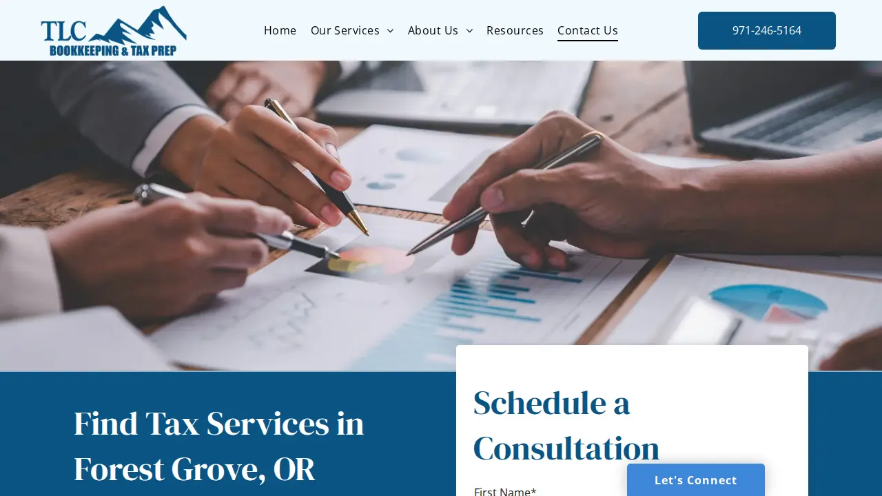TLC Bookkeeping And Tax Prep Inc. page