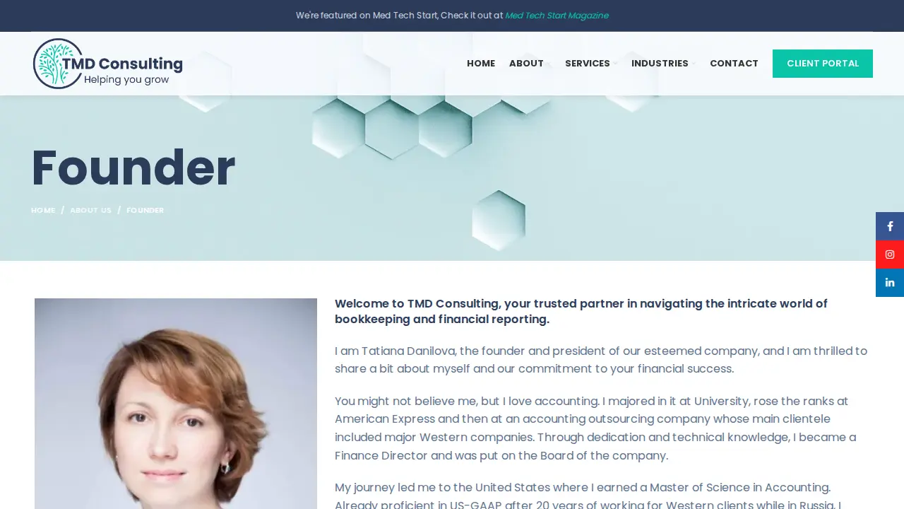 TMD Consulting LLC page