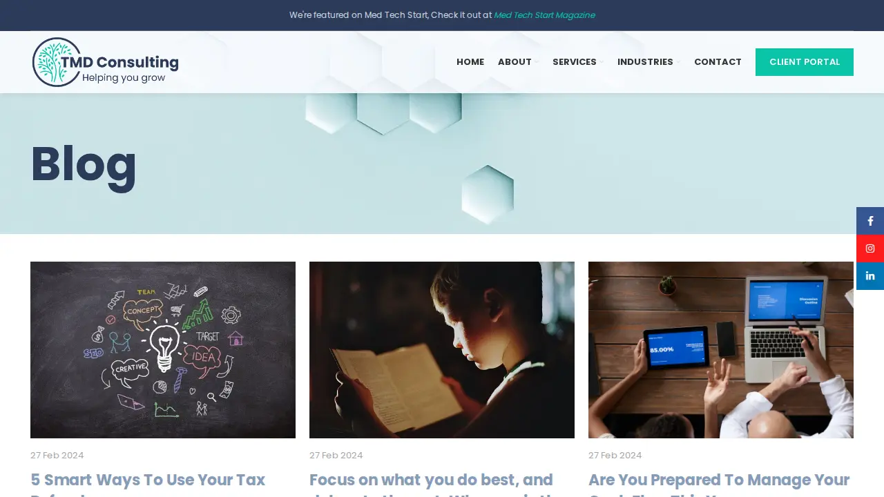 TMD Consulting LLC page