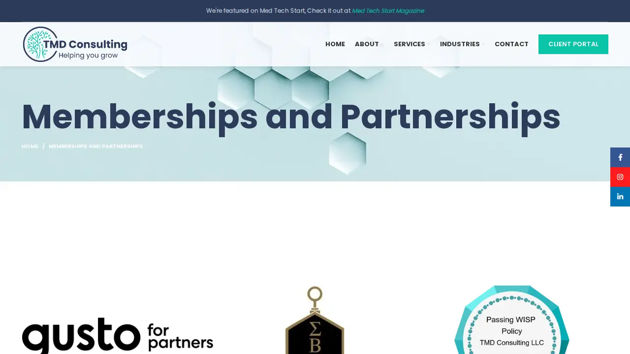 TMD Consulting LLC page