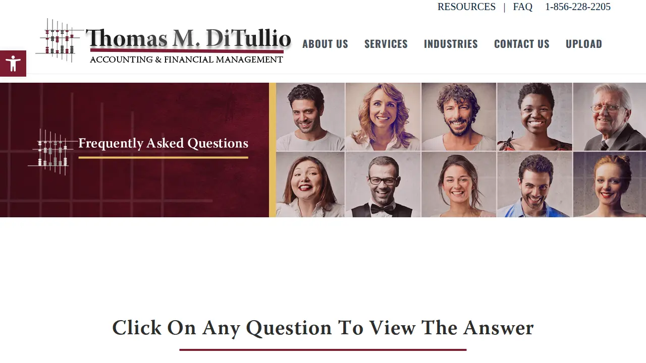 TMD Accounting - Thomas M. DiTullio page