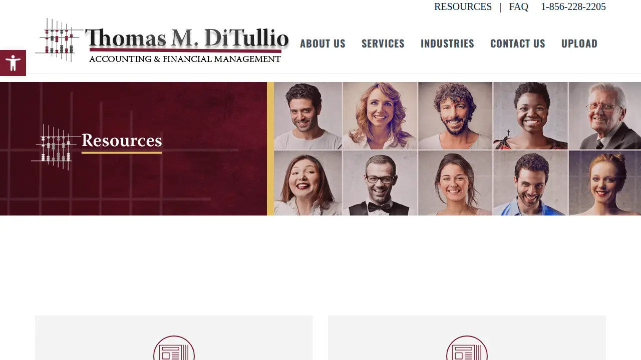 TMD Accounting - Thomas M. DiTullio page