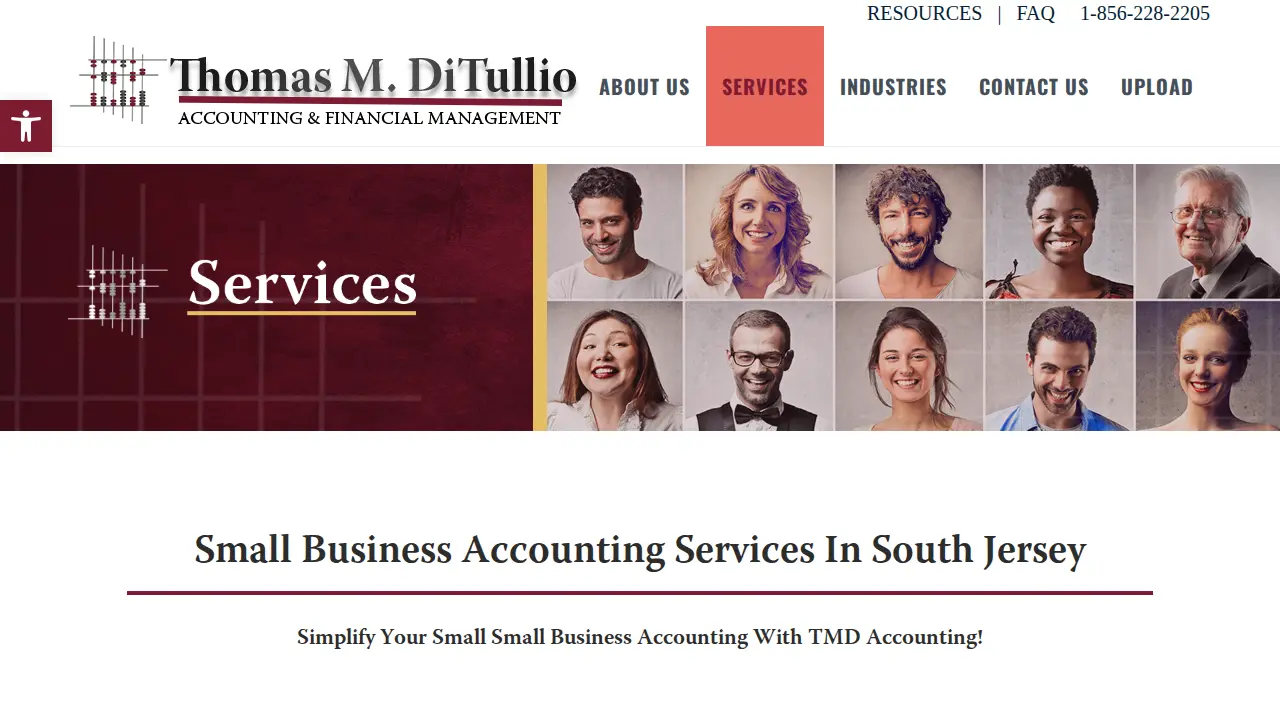 TMD Accounting - Thomas M. DiTullio page