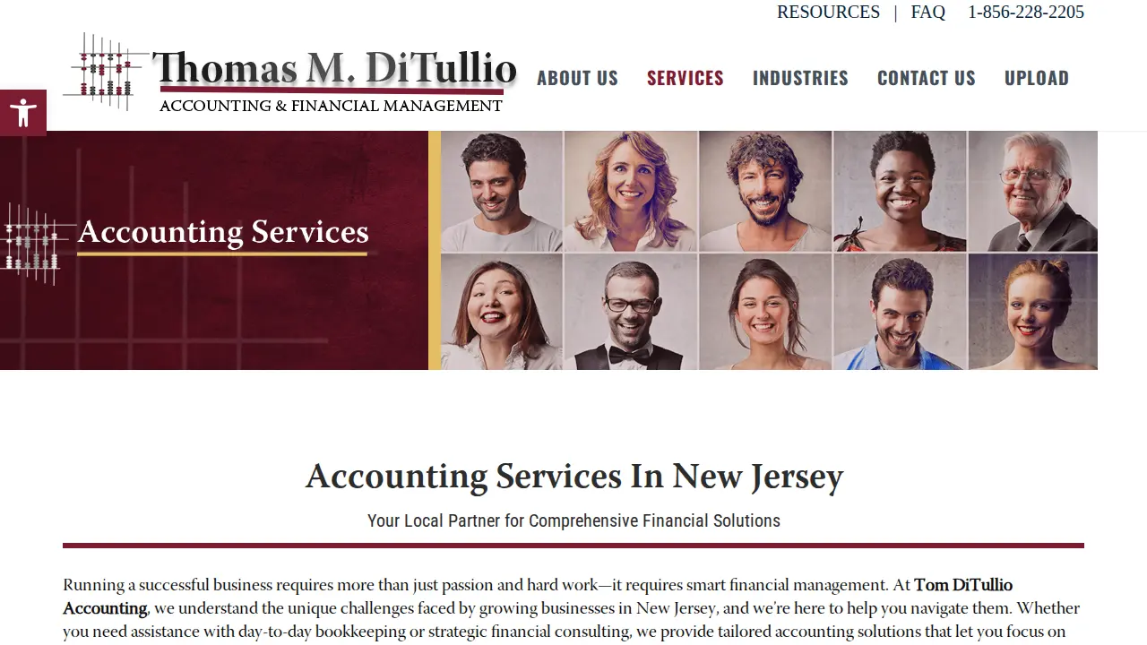 TMD Accounting - Thomas M. DiTullio page