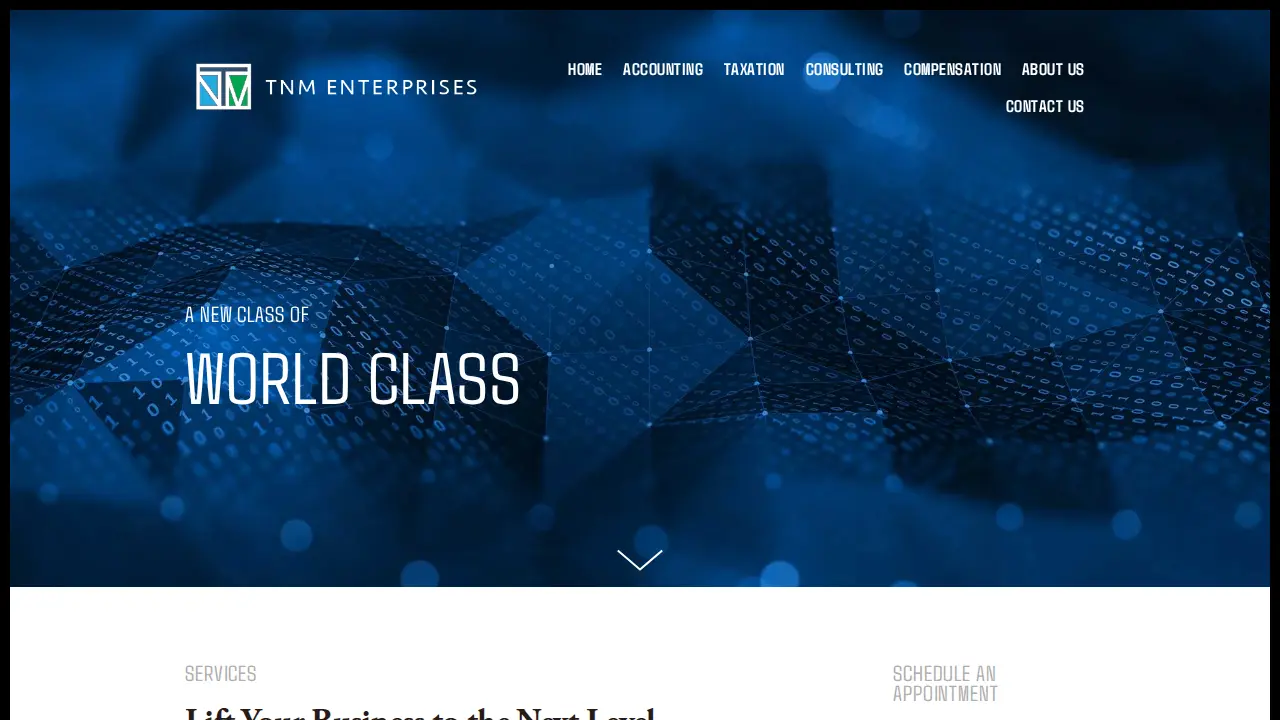 TNM Enterprises page