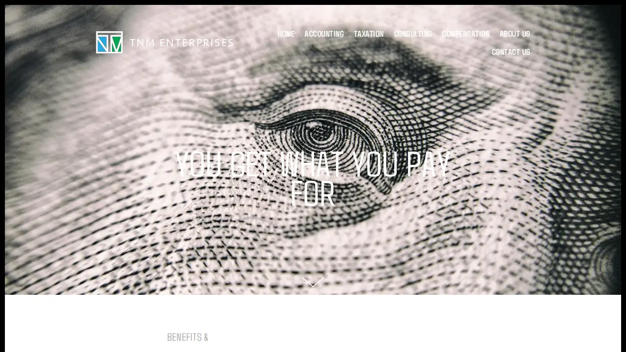 TNM Enterprises page