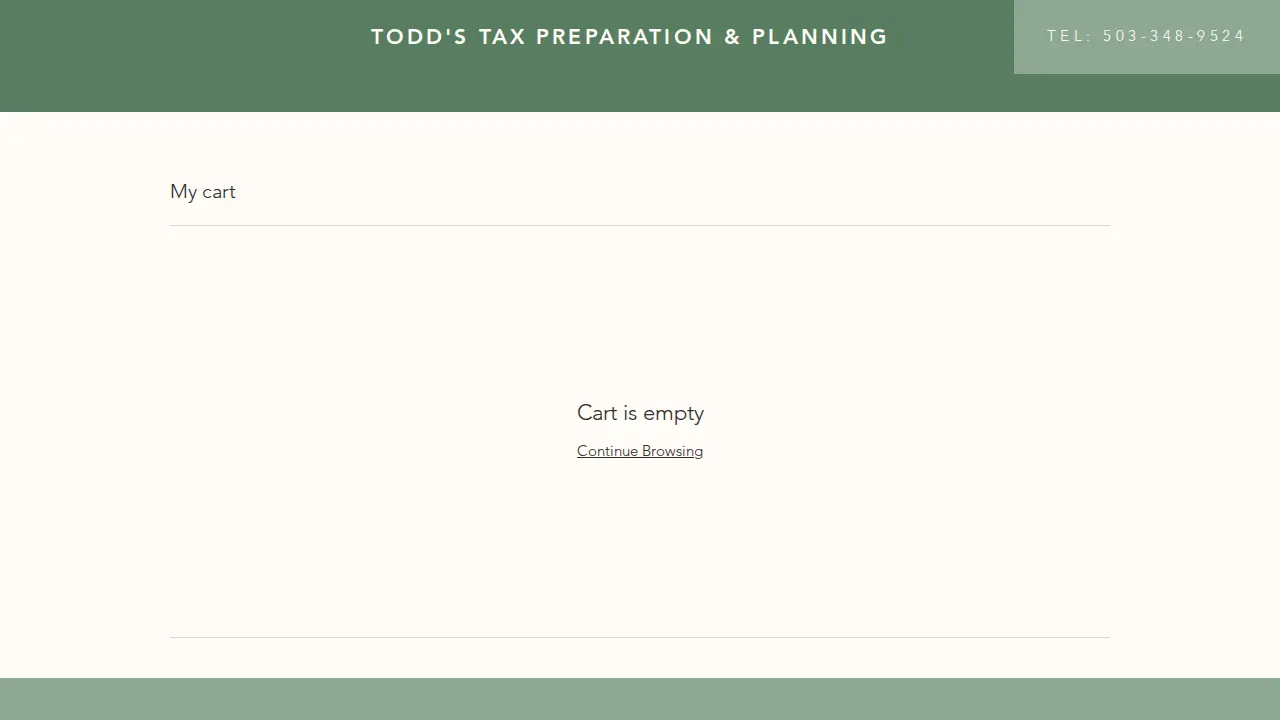 Todd's Tax Preparation and Planning LLC page