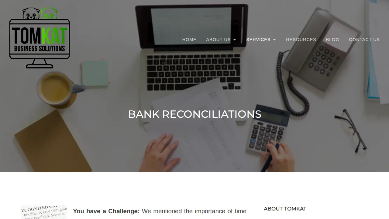 TomKat Business Solutions Inc page