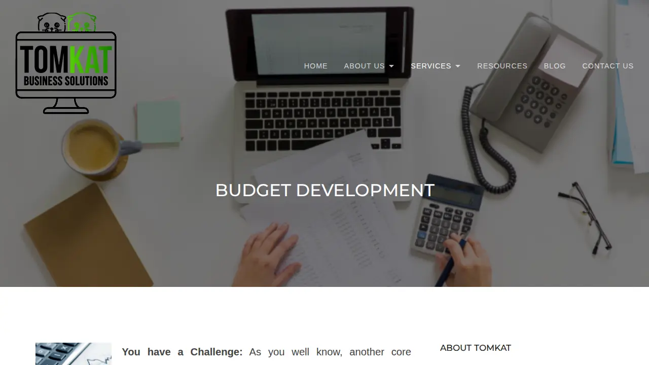 TomKat Business Solutions Inc page