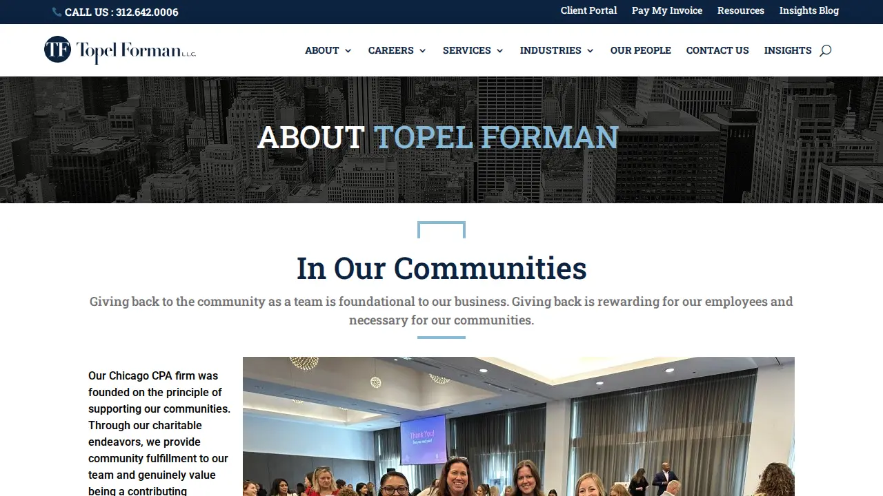 Topel Forman LLC page