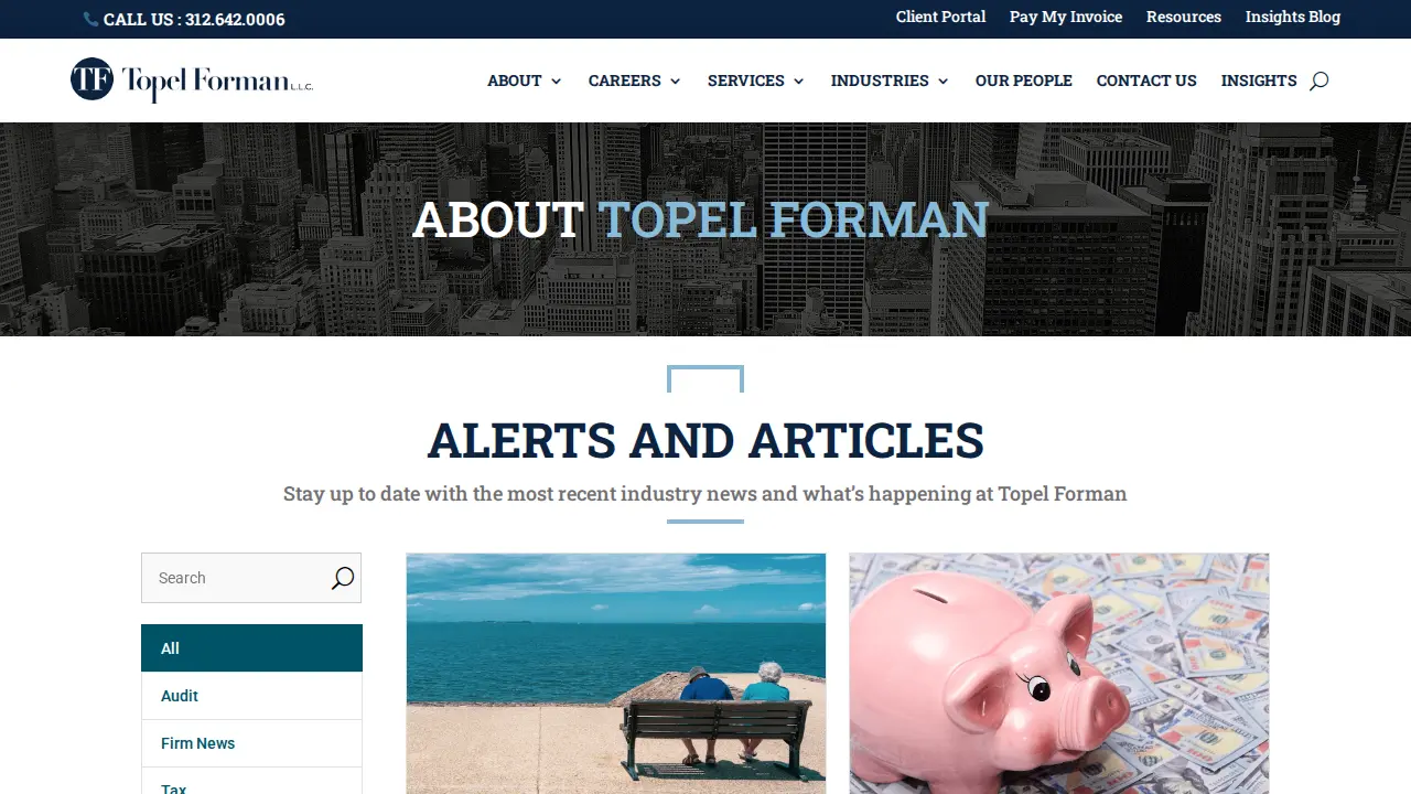 Topel Forman LLC page
