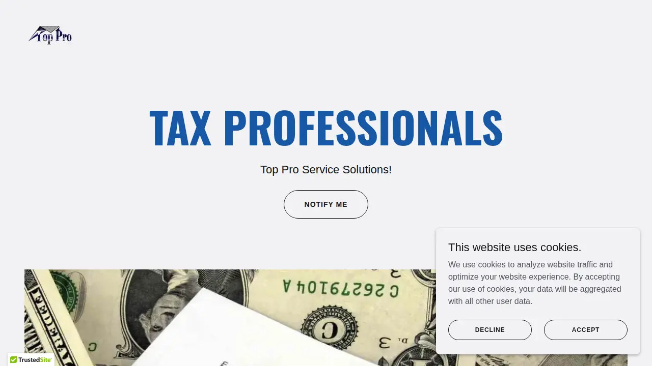 Top Pro LLC website