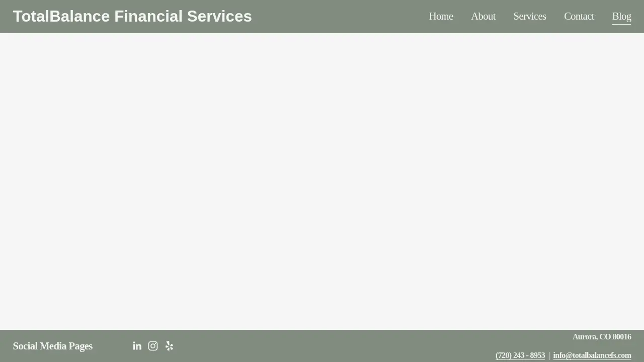 TotalBalance Financial Services page