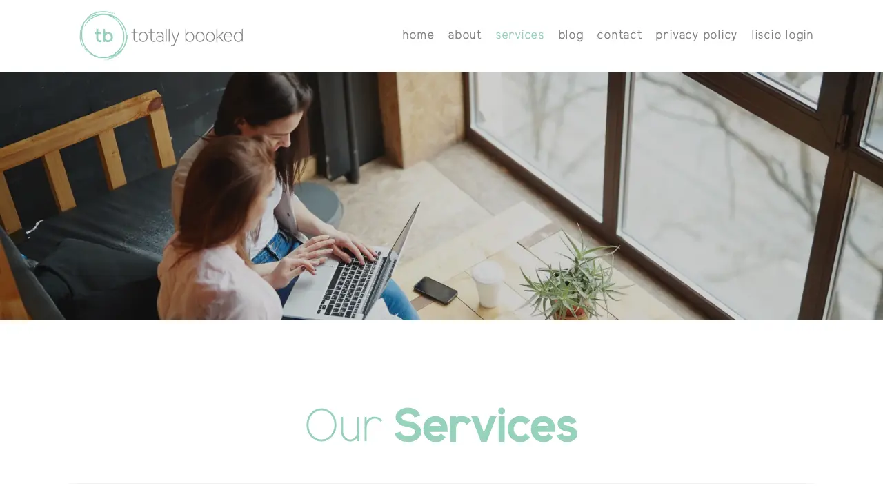Totally Booked page
