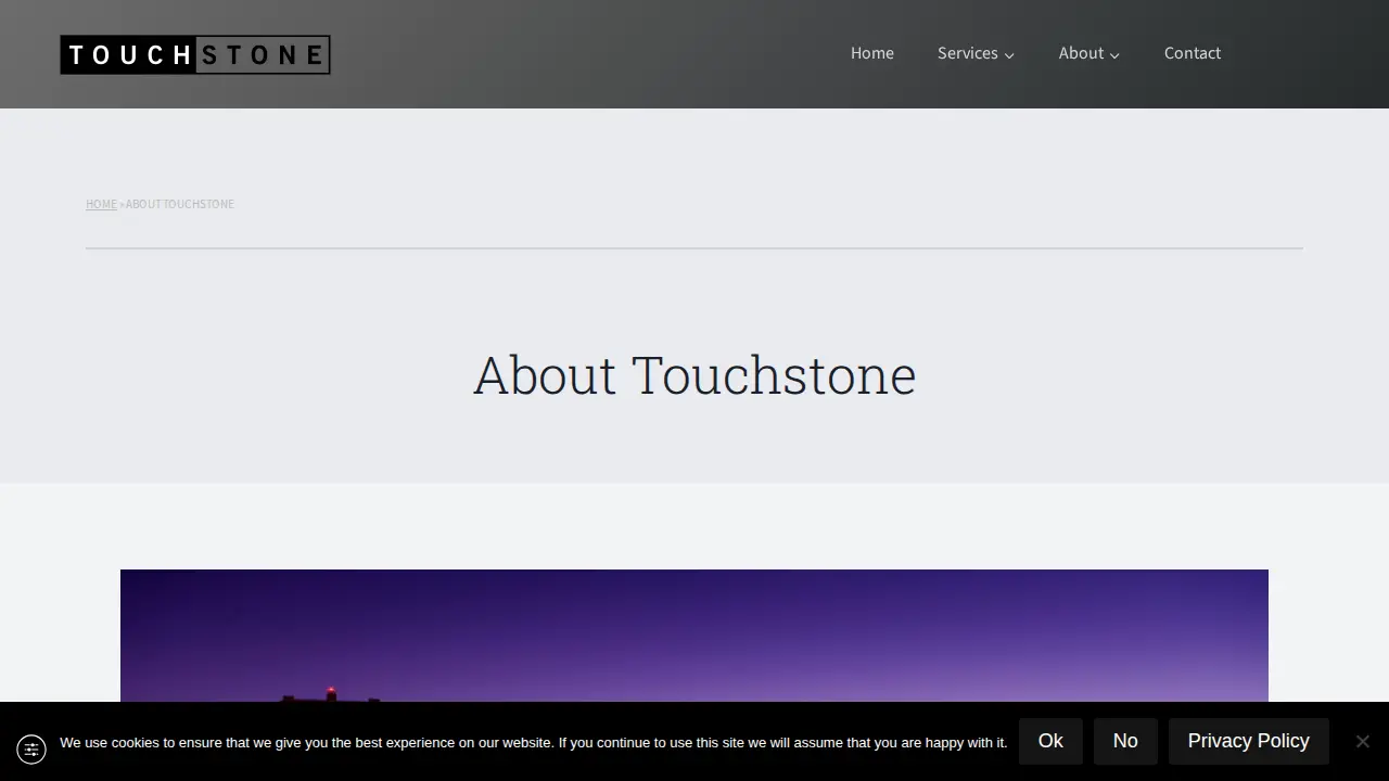Touchstone Accounting page