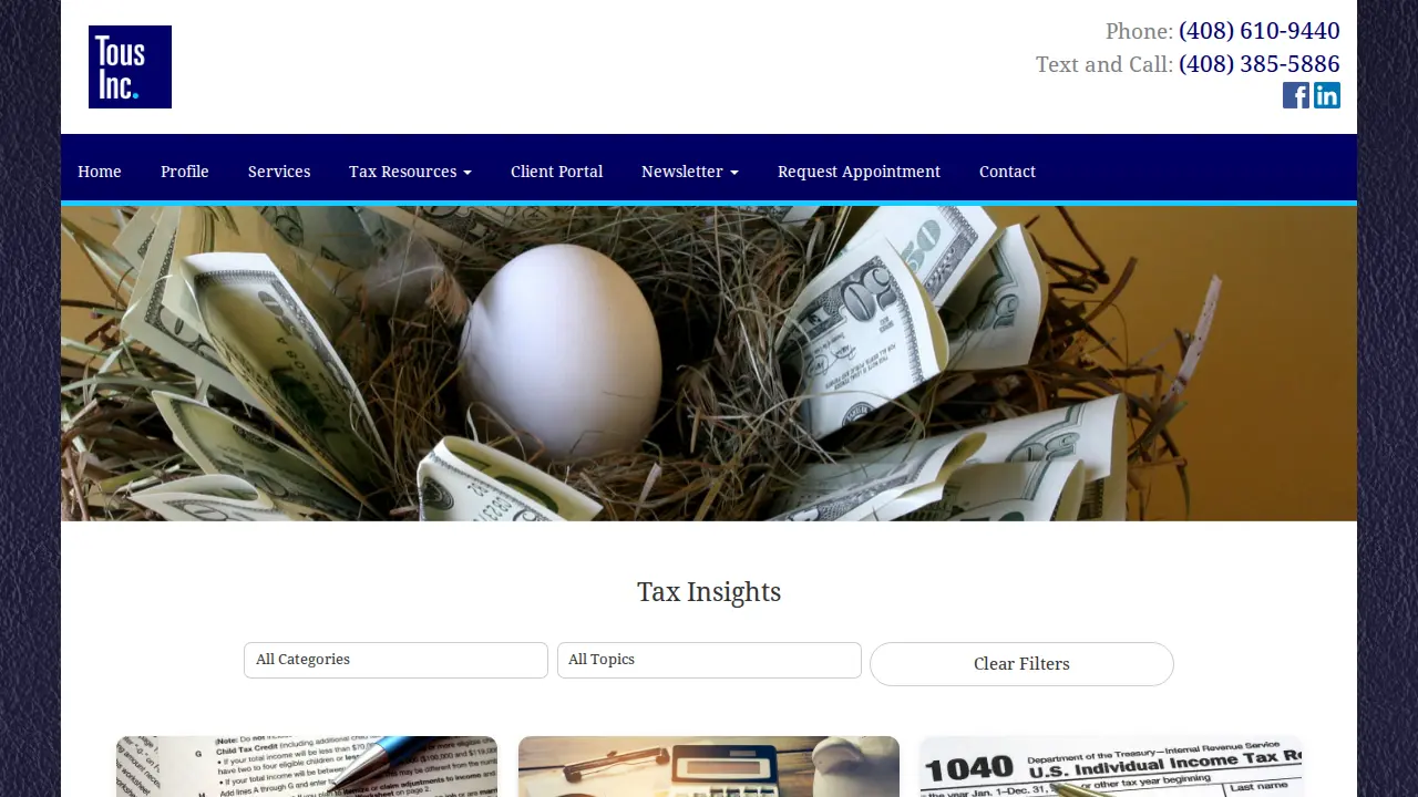 Tous Services page