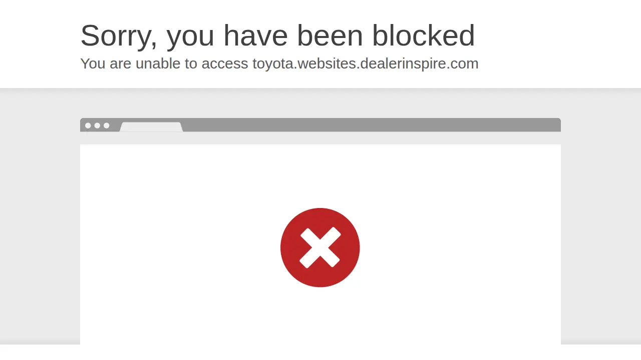 Service Center - Toyota West page