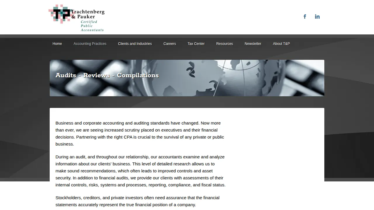 Trachtenberg & Pauker LLC page