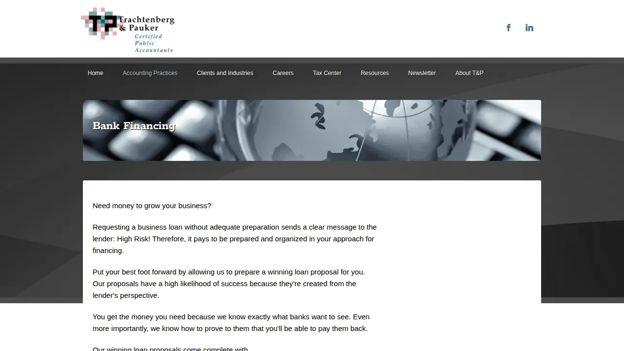 Trachtenberg & Pauker LLC page