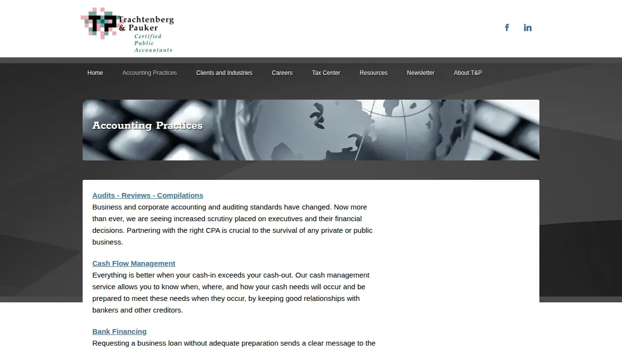 Trachtenberg & Pauker LLC page