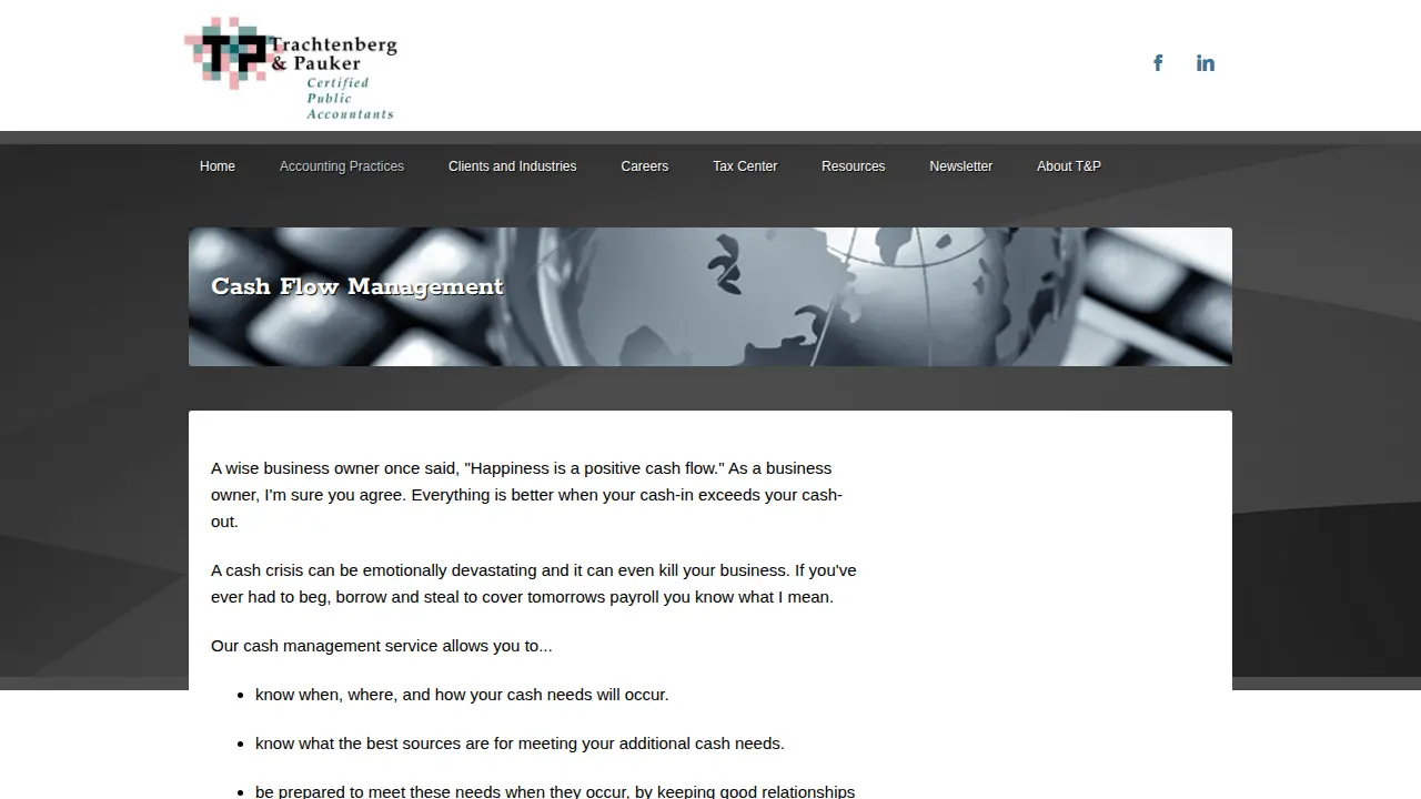 Trachtenberg & Pauker LLC page
