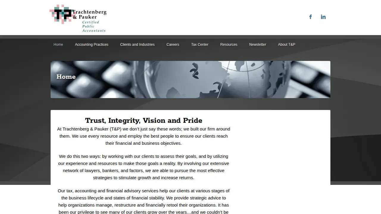Trachtenberg & Pauker LLC page