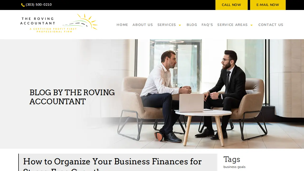 The Roving Accountant page