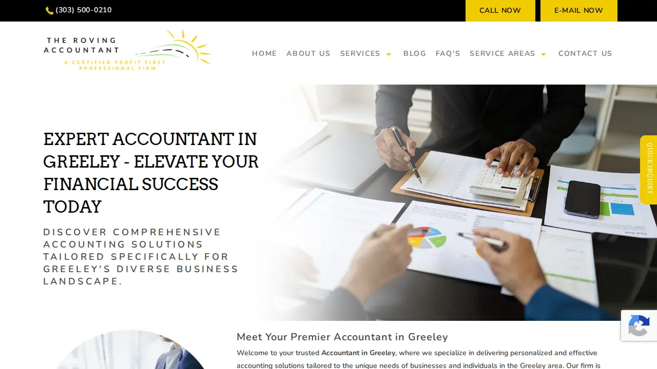 The Roving Accountant page