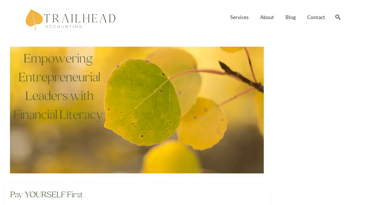 Trailhead Accounting Solutions CPA, LLC page