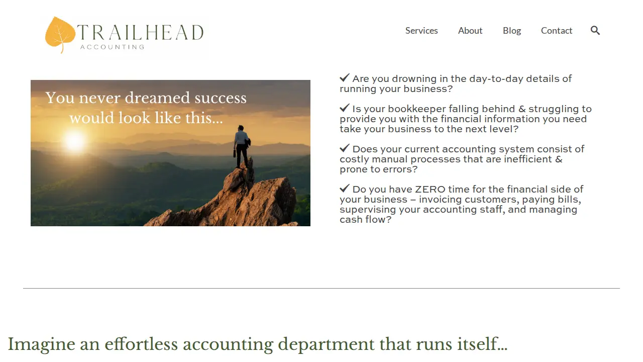 Trailhead Accounting Solutions CPA, LLC page