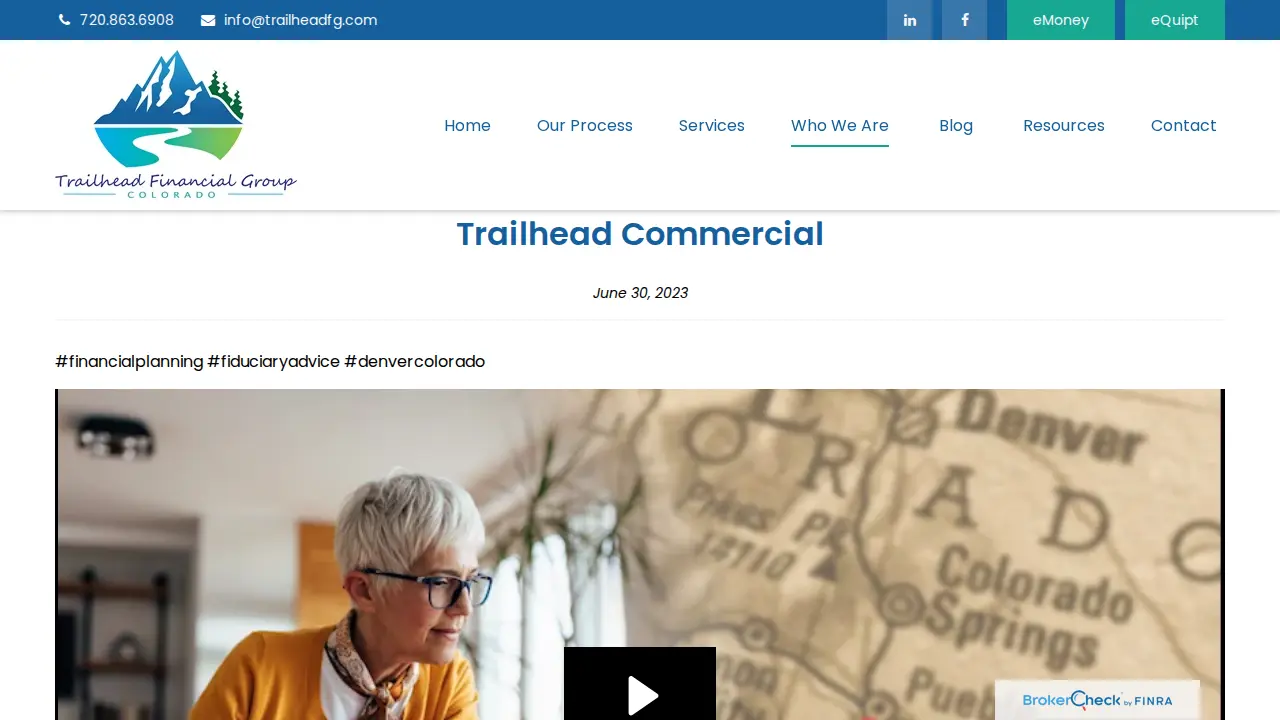 Trailhead Financial Group page